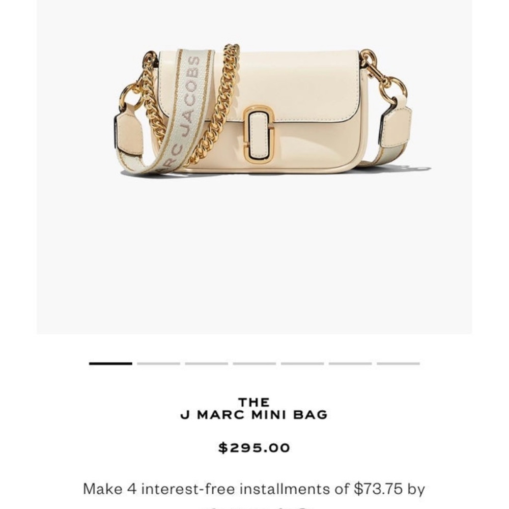Marc Jacobs- The mini J Marc shoulder bag
